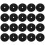 20pcs round anti grass fabric rings non-woven tree weed control 1