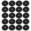 20pcs round anti grass fabric rings non-woven tree weed control 5