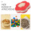 Red Divided Snack Platter Rotating Fruit Candy Organizer 7