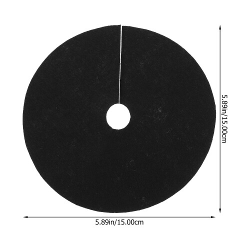 20pcs round anti grass fabric rings non-woven tree weed control 1