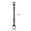 2pcs aluminum alloy adjustable motorcycle handlebar extender for stability 2