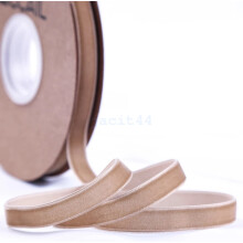 (Apricot, 25mm) Velvet Ribbon Trim Good Quality Cut to Length 10/15/25mm 17 COLOURS Crafts HOT