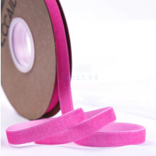 (Pink, 10mm) Velvet Ribbon Trim Good Quality Cut to Length 10/15/25mm 17 COLOURS Crafts HOT