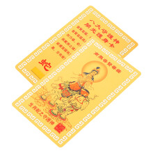 2 stuks Chinese Slangenjaar amulet metalen beschermingskaart