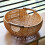 1Pc Brown Handmade Plastic Decorative Basket for Kitchen and Home Use 3