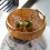 1Pc Brown Handmade Plastic Decorative Basket for Kitchen and Home Use 11
