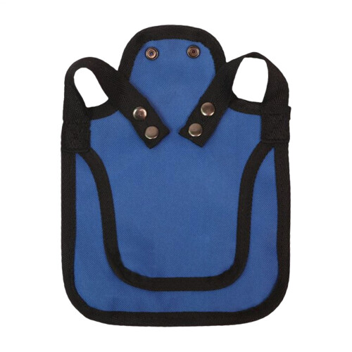 Chicken Saddle Adjustable Straps Poultry Vest Jacket Blue Hen Wing Back Protector For Pet Chickens