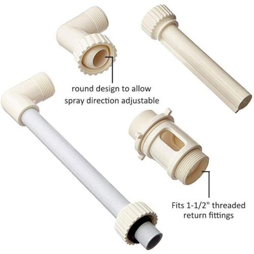 Wide Application Waterfall Fountain Pool Sprayers For Easy 2