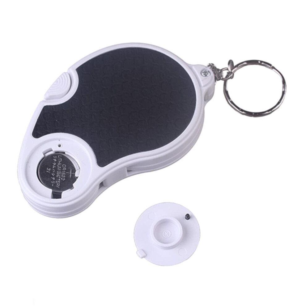 Light Portable Folding Magnifier With Led For Reading Jewelry And Coins - Pocket Loupe For Stamps Maps Travel