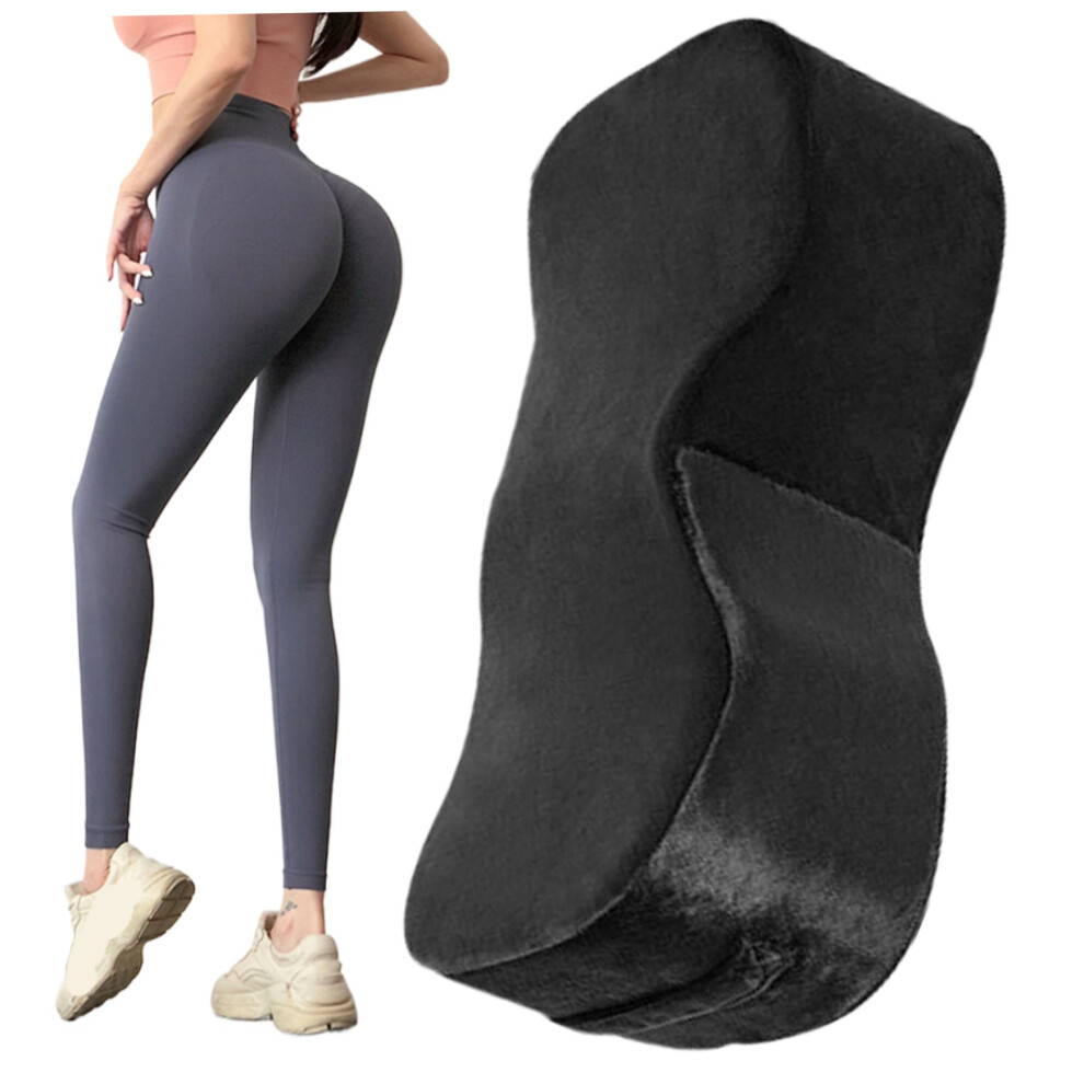 Black Bbl Pillow After Surgery For Butt Lift, High-Resilience Foam Seat Cushion With Detachable Handle,