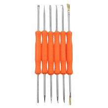 Soldering Iron 6-Piece Hot Air Rework Tool Kit For PCB Disassembly Double-Sided Soldering Aid