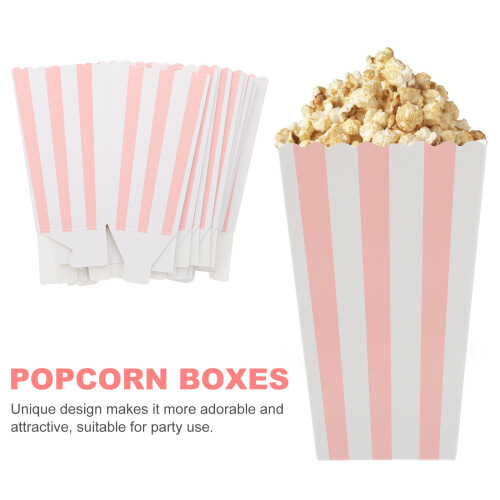 24 papierne popcorn-boxen für kino – popcorn-behälter 1