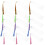 1 set tassels acrylic bookmarks diy blanks delicate design 1