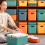Plastic Storage Box Stackable Basket Bin With Lid Child Blue 8