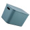 Plastic Storage Box Stackable Basket Bin With Lid Child Blue 6