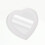 2Pcs Heart Shaped Makeup Mirror Wall Mounted Tabletop Use 6
