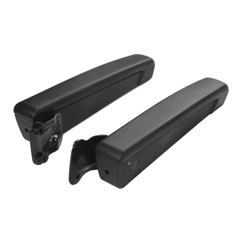Shock-Absorption Flexible Armrest For Construction Vehicles Pu Sponge Universal Fit Cushion Black 9393856039159