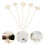 5 stk. Aroma-Rattan-Blumen, Duftstäbchen, Wohnaccessoires (Beige) 3