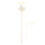 5 stk. Aroma-Rattan-Blumen, Duftstäbchen, Wohnaccessoires (Beige) 2