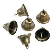 35 stuks handgemaakte 38 mm bronzen koperen rammelbellen decoratie
