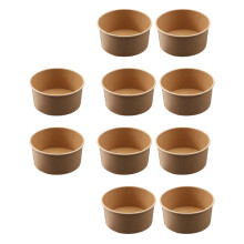 30 wegwerpcontainers van kraftpapier, ,