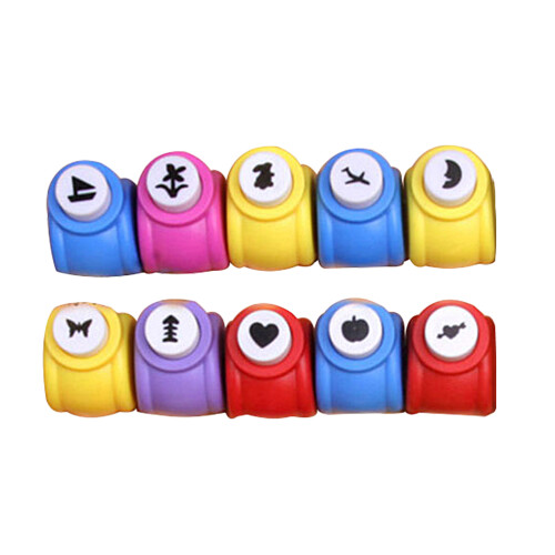 10 stuks mini papierperforator kinderspeelgoed educatief 1