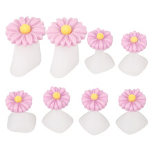 daisy siliconen tenenscheiders voor pedicure en nailart (1 stuk)