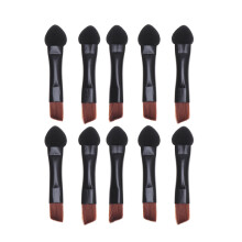 20 stuks dubbelzijdige oogschaduw sponsapplicator (zwart)