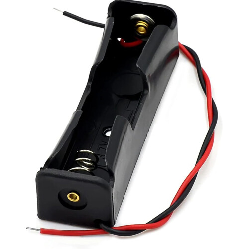 ABS 18650 Battery Holder Case With Preinstalled Wires Model 186501 For Electronics Projects 2