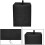Protective Covers for Kitchen Appliances Compatible With Models Size Adjustable Durable Material Black Modern Style 3