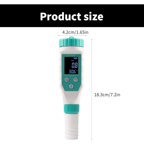 Portable Comprehensive Water Analysis Tool Multifunctional With Temperature Measurements For Hydrophilous Environment 1