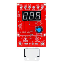 100A Spot Welding Control Board With Adjustable Time And Current, Pulse Controller And Digital Display For Repairing