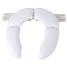 Potty Training Toilet Seat Portable Folding Travel Potty Seat White For Boys And Girls Baby Toddler Pad Trainer