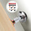 4St Rvs Bedframe Fixator Zwarte Anti-Schud Tool Met Geluiddemping 8