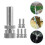 6pcs Atomizing Misting Nozzles Hose Sprayer For Garden Watering System 4