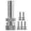 6pcs Atomizing Misting Nozzles Hose Sprayer For Garden Watering System 3