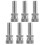 6pcs Atomizing Misting Nozzles Hose Sprayer For Garden Watering System 8