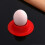 Set of 4 silicone egg cups for hard-boiled eggs and breakfast 4