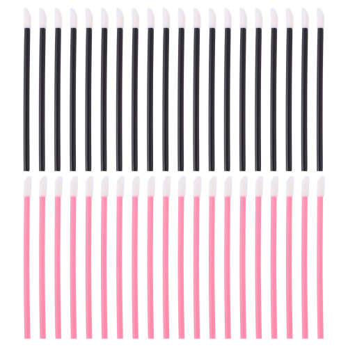 200 stuks lippenborstel lipliner applicator plastic make-up tool 2