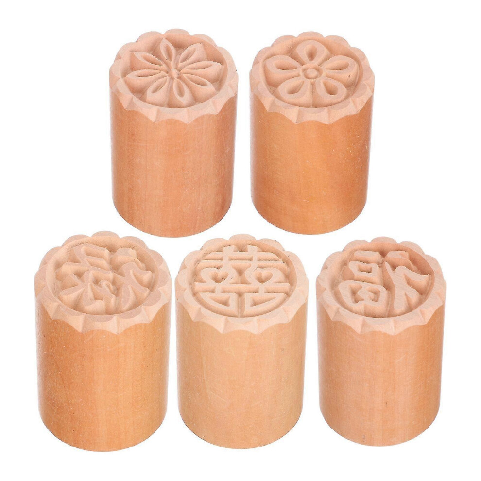 Pcs Chocolate Candy Molds, Gummy Candy Column Mold, Wooden Stamp, Cookie Cutter, Cake Stamp, Wooden Cookie Pressing