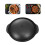 Clay Pot Black 1 Set 10.6x9.4x2.8in 5