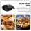 Clay Pot Black 1 Set 10.6x9.4x2.8in 11