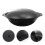 Clay Pot Black 1 Set 10.6x9.4x2.8in 3