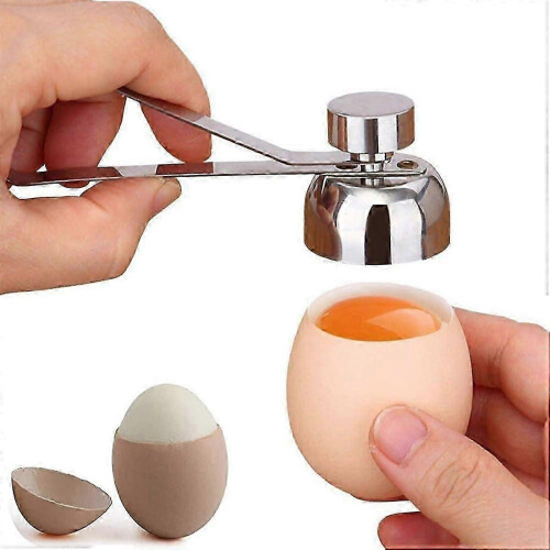 Stainless Steel Egg Topper Shell Opener Egg Cracker Tool Portable Egg Separator for Eggs Kitchen Gadgets 1