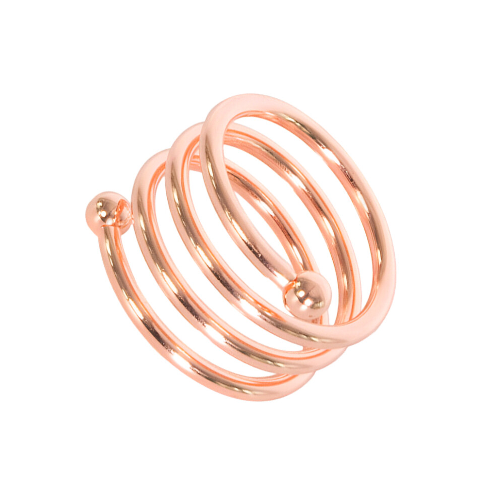 (Rose Gold) Restaurant Fashion Napkin Ring Table Towel Decoration Napkins Ornament-image-OPC-PKSHHDY-NEW