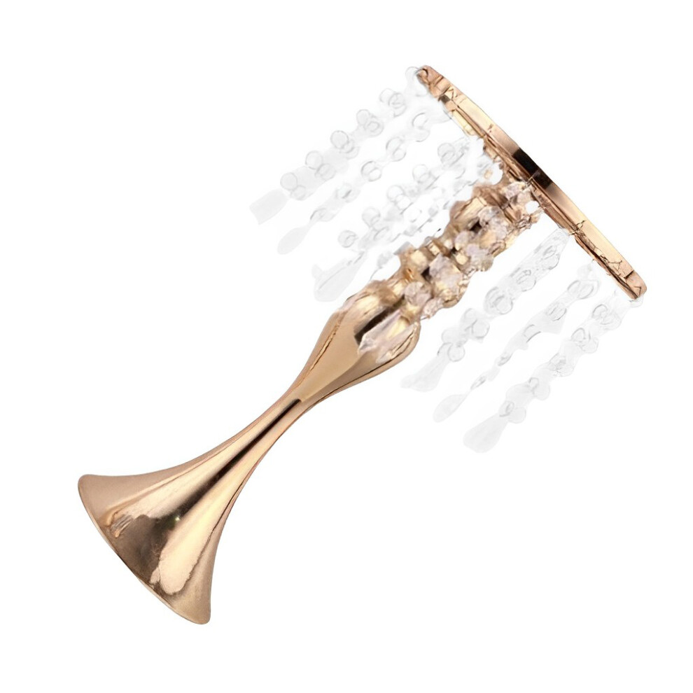 (Gold, 26cm) Gorgeous Wedding Flower Vase Decor Candle Holder Table Centerpiece-image-OPC-PKSHHZX-NEW