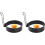 Pack Non-Stick Egg Rings, Poached Egg Rings, Fried Egg Rings (10.2cm x 2.1cm) 2