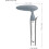 Apple corer, apple corer with ABS handle, stainless steel serrated blade, plastic handle, gray 2