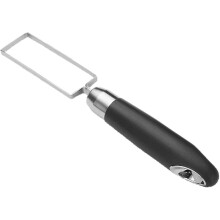 (Black) Portable Stainless Steel Fruit Cutter, Melon Slicer, Watermelon Cutter