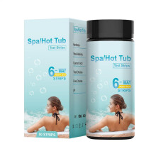 Pool Water Test Strip 50-Strip Kit For Swimming Pool, Spa & Hot Tubs - Aquarium-Grade Accuracy